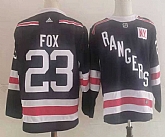 Rangers 23 Adam Fox Navy Adidas Jersey,baseball caps,new era cap wholesale,wholesale hats